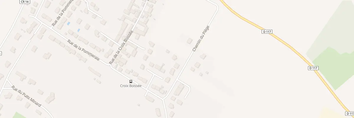 Plan du 13 Che du Piège à Leudeville
