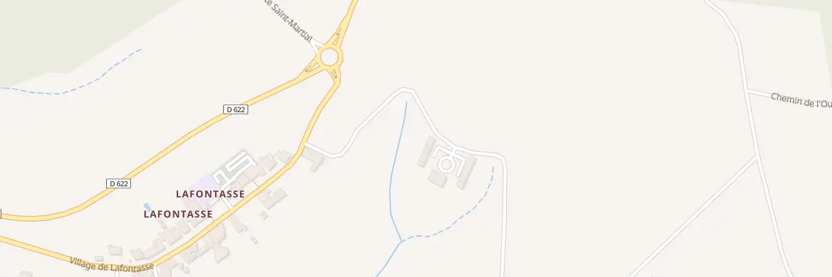 Plan du 5426 La Bouloumie à Burlats