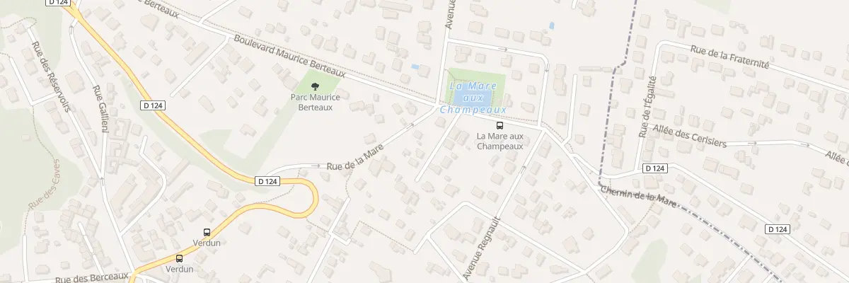 Plan du 8 Rue de la Mare à Montmorency