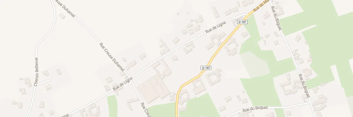 Plan du 211 Rue de Ligne à Roquetoire