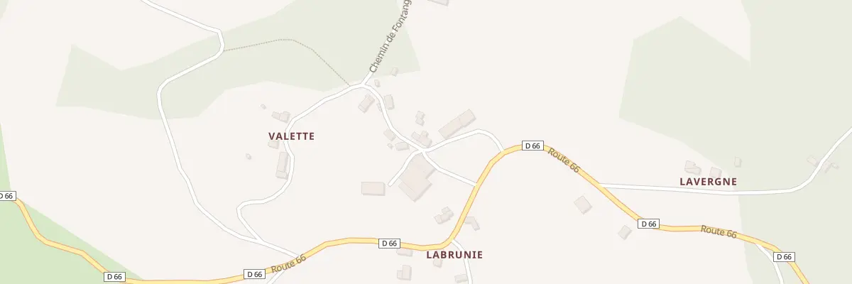Plan du 5071 Labrunie Haute à Vitrac
