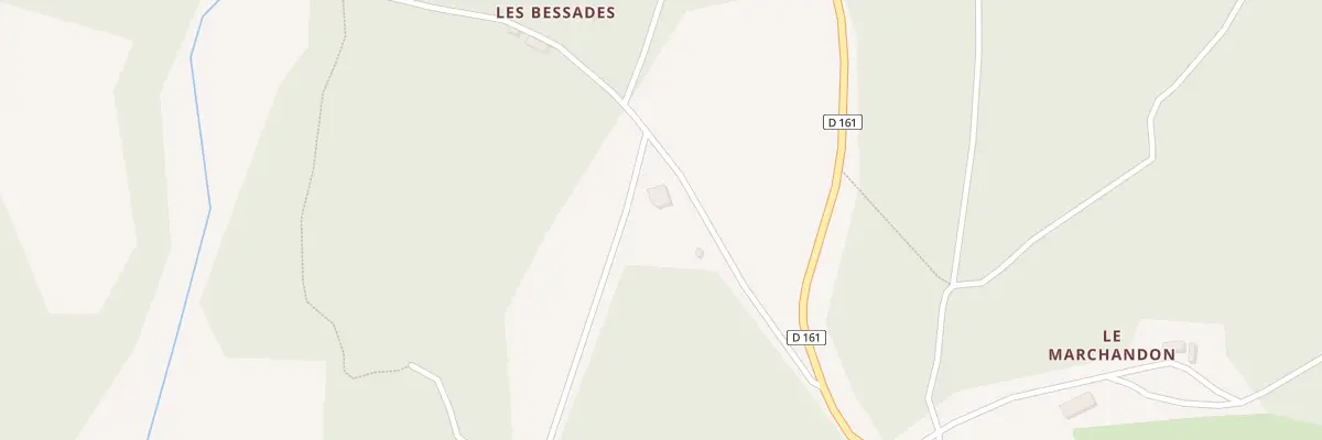 Plan du 1 Les Bessades à Saint-Pardoux-le-Neuf