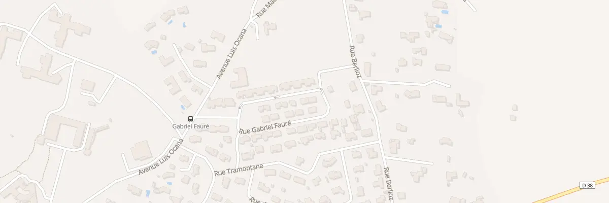 Plan du 13 Rue Gabriel Fauré à Pennautier
