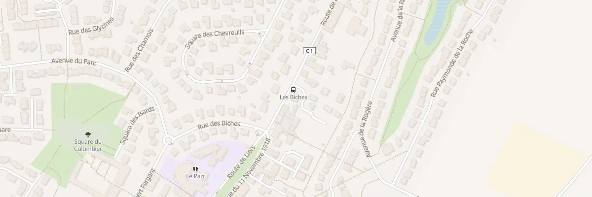 Plan du 20 Rte de Liers au Plessis-Pâté