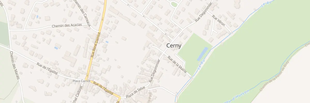 Plan du 3 Imp Marcel Moreau à Cerny