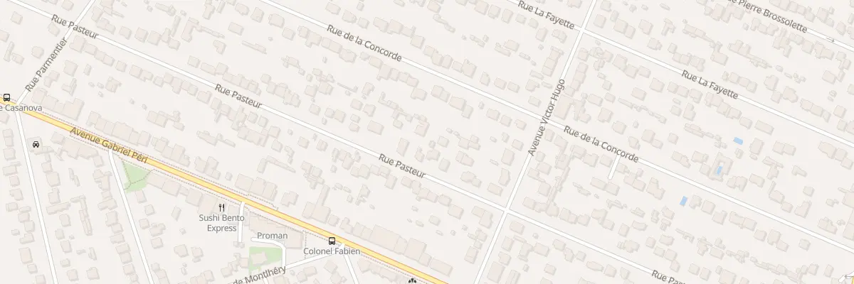 Plan du 121 Rue Pasteur à Sainte-Geneviève-des-Bois