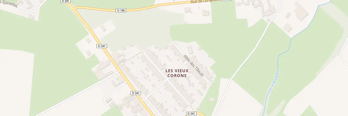 Plan du 800 All des Tilleuls à Estrée-Blanche