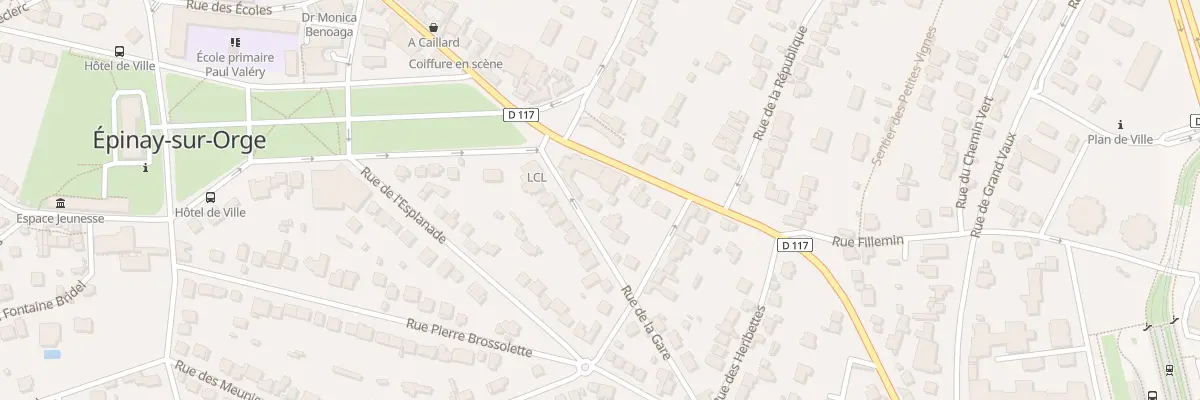 Plan du 5 Rue de la Gare à Épinay-sur-Orge