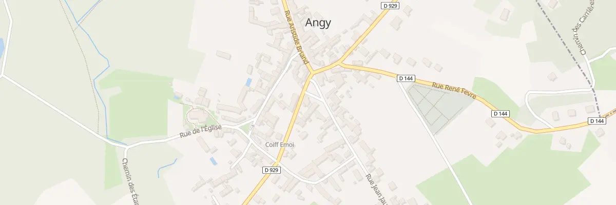 Plan du 43 Rue Roger Salengro à Angy