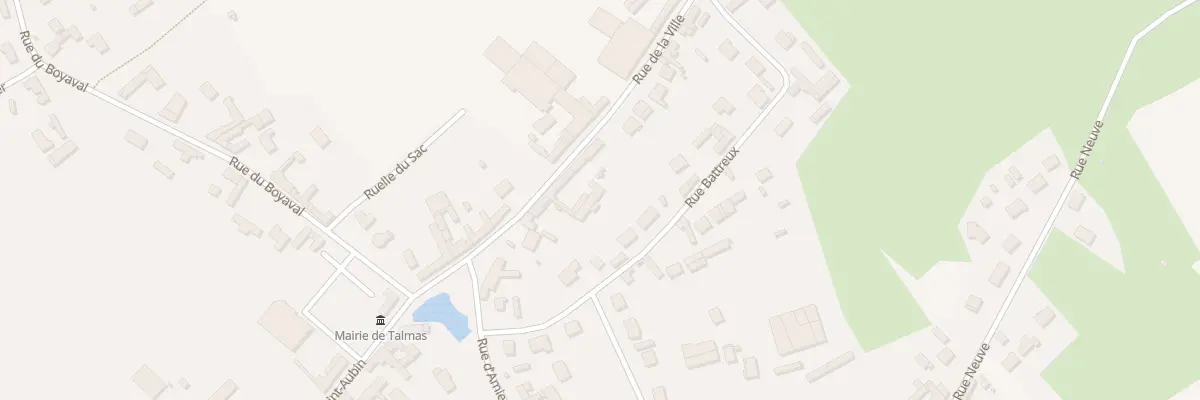 Plan du 12 Rue de Ville à Talmas