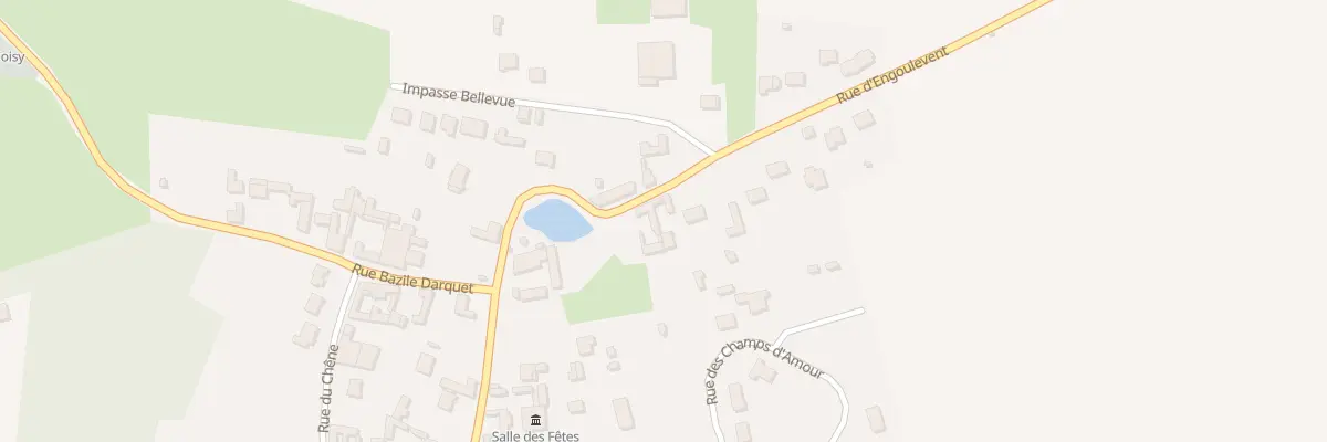 Plan du 6 Rue d’Engoulevent à Coisy