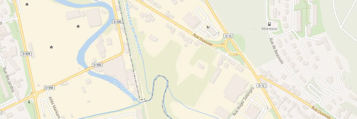 Plan du 717 Rue Duvivier à Bury