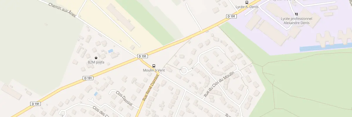 Plan du 44 Rue du Clos du Moulin à Cerny