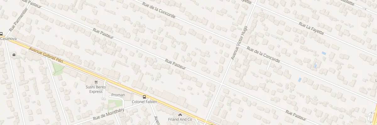 Plan du 123 Rue Pasteur à Sainte-Geneviève-des-Bois