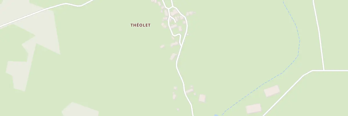 Plan du 3 Theollet à Lupersat