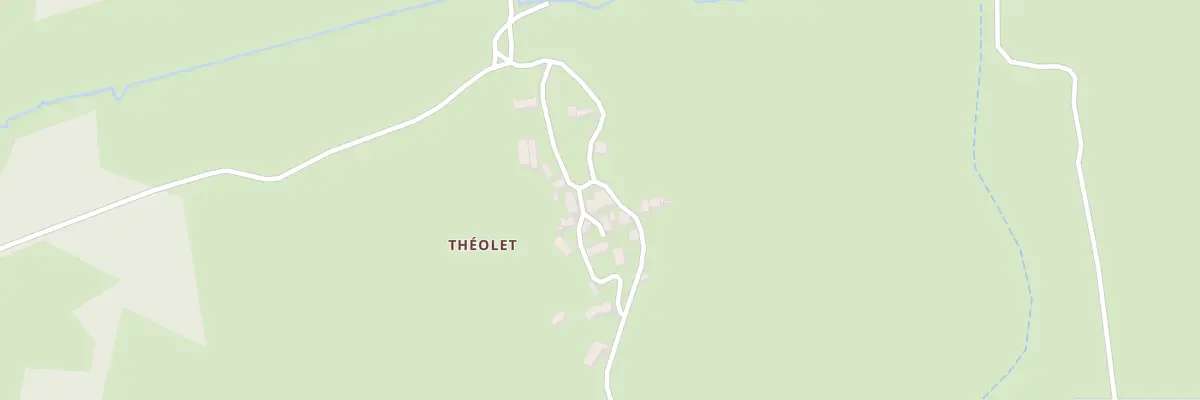 Plan du 8 Theollet à Lupersat