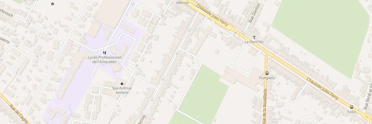 Plan du 39 Rue De Mercey à Amiens