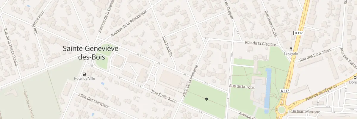 Plan du 125 Rue Franklin à Sainte-Geneviève-des-Bois