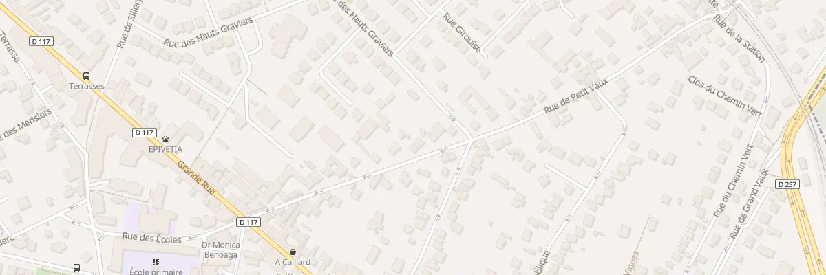 Plan du 47 Rue de Petit Vaux à Épinay-sur-Orge