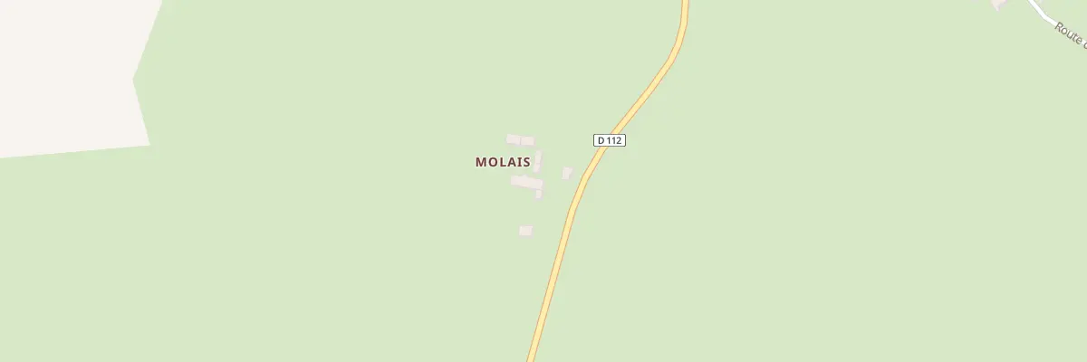 Plan du 85 Molais à Marçais