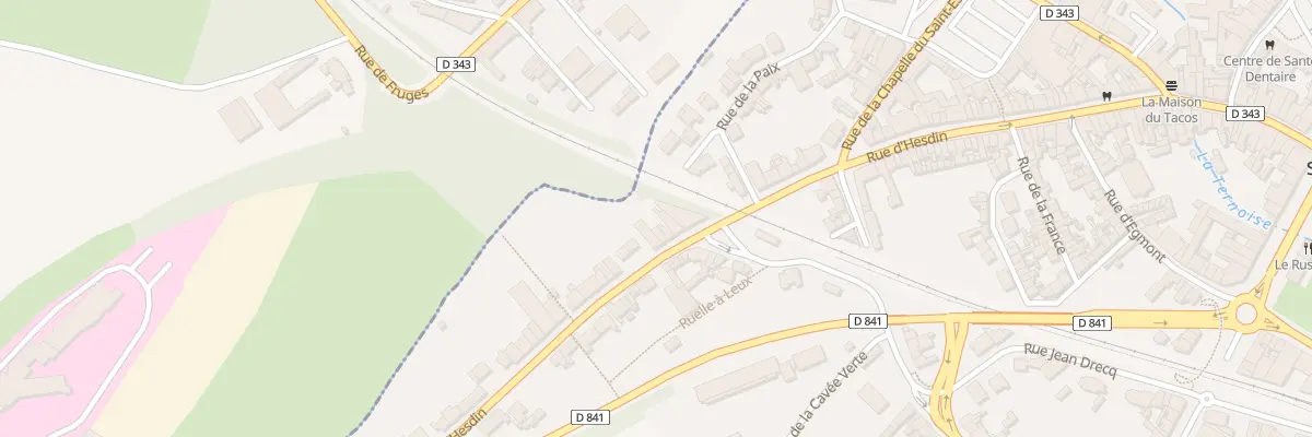 Plan du 94 Rue d’Hesdin à Saint-Pol-sur-Ternoise
