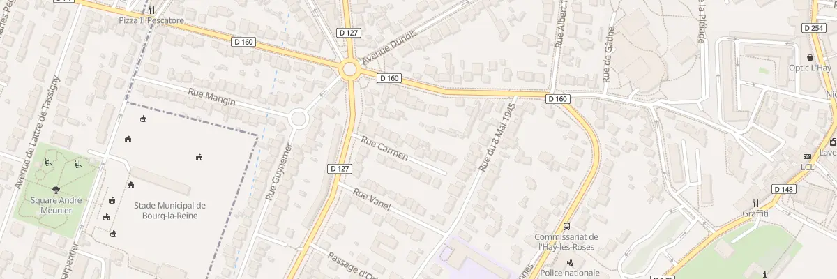 Plan du 13 Rue Carmen à L’Haÿ-les-Roses