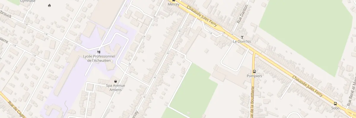 Plan du 37 Rue De Mercey à Amiens