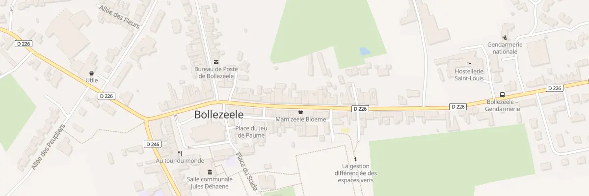 Plan du 15 Rue de l’Eglise à Bollezeele