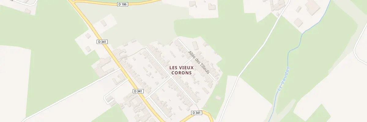 Plan du 830 All des Tilleuls à Estrée-Blanche