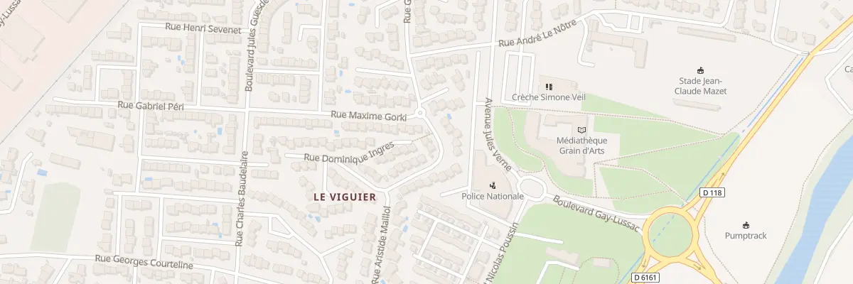 Plan du 19 Rue Henri Matisse à Carcassonne