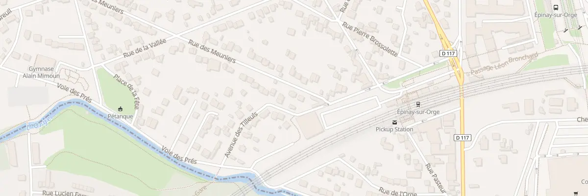 Plan du 3B Rue des Meuniers à Épinay-sur-Orge