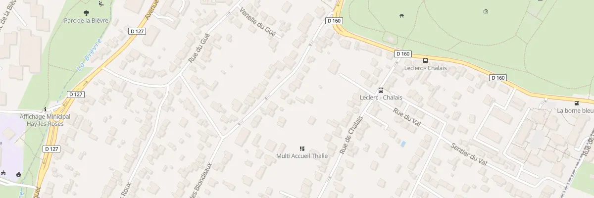 Plan du 21 Rue de l’Orme Sec à L’Haÿ-les-Roses
