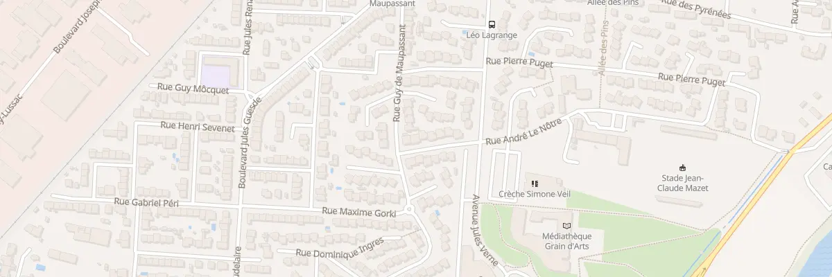 Plan du 12 Rue Paul Cézanne à Carcassonne