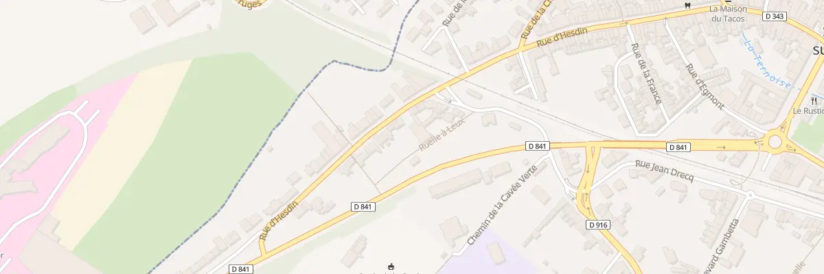 Plan du 105 Rue d’Hesdin à Saint-Pol-sur-Ternoise