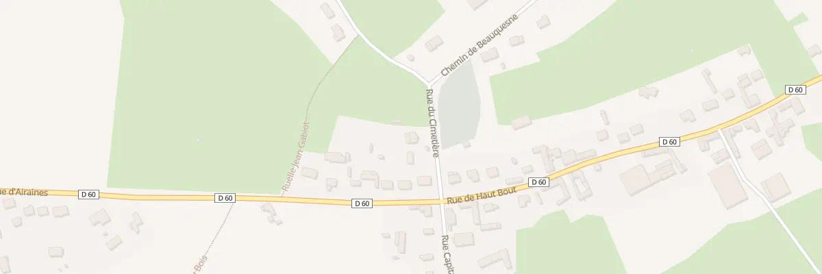 Plan du 3 Rue du Cimetière à Talmas