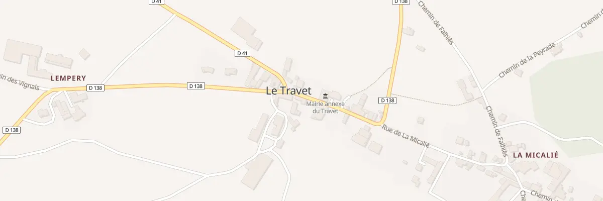 Plan du 4B Rue de la Mairie à Terre-de-Bancalié