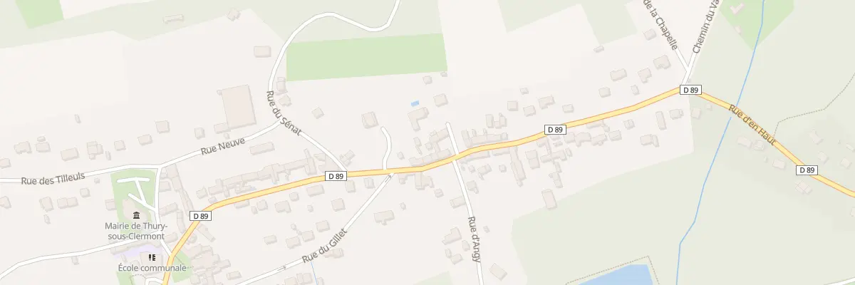 Plan du 315 Rue d’En Haut à Thury-sous-Clermont