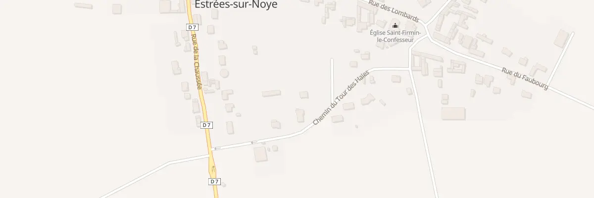 Plan du 8 Chem du Tour des Haies à Estrées-sur-Noye