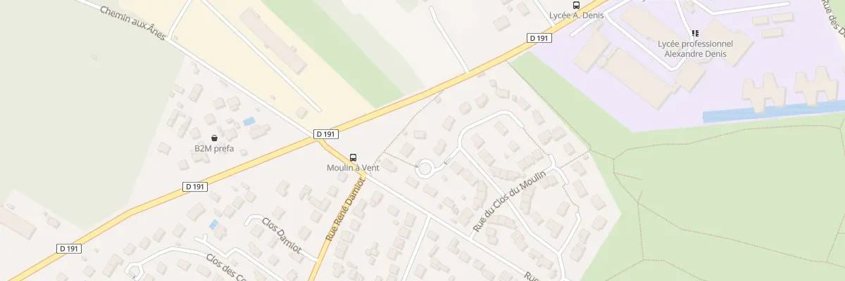 Plan du 46 Rue du Clos du Moulin à Cerny