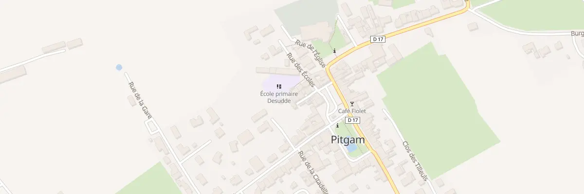Plan du 6 Rue du Café à Pitgam