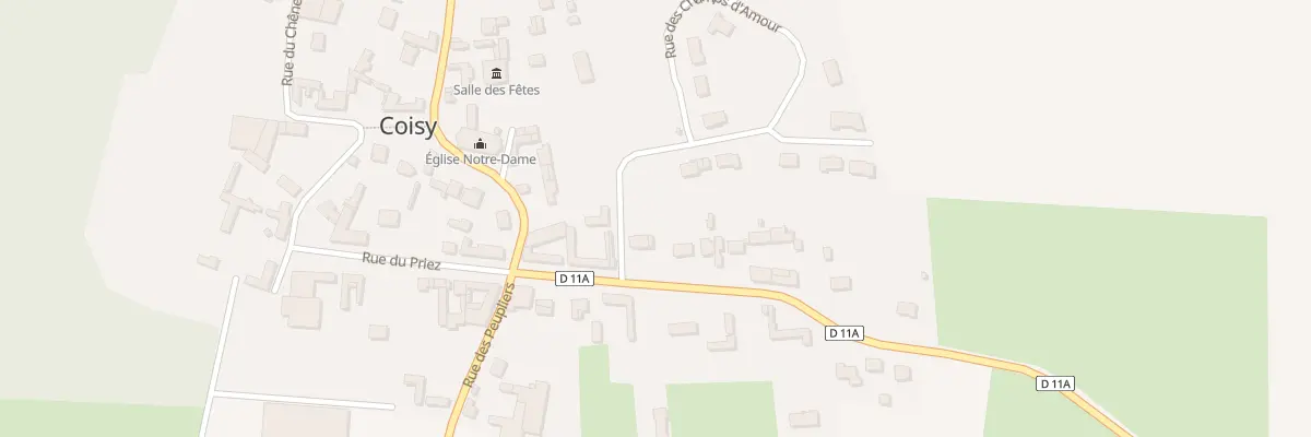 Plan du 5 Rue du Soleil Levant à Coisy