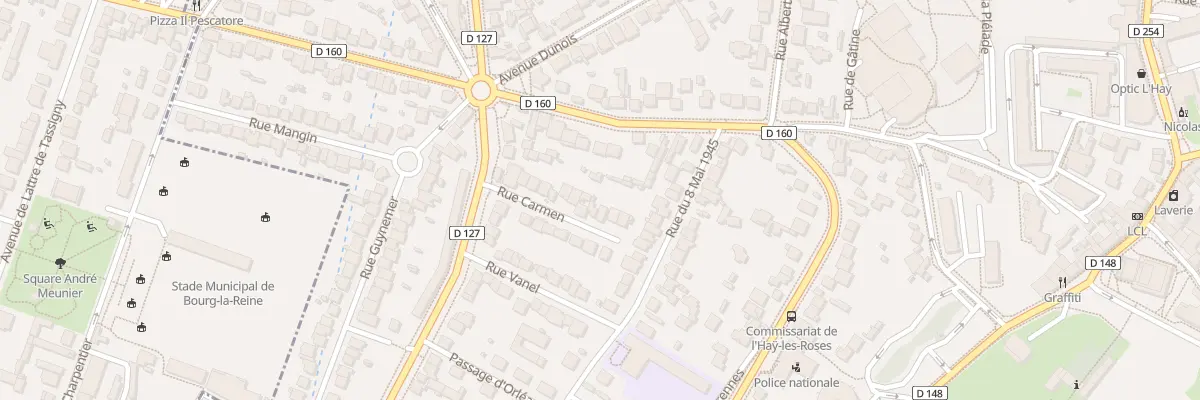 Plan du 17 Rue Carmen à L’Haÿ-les-Roses