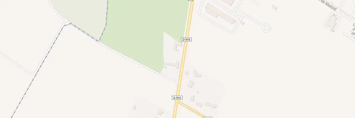 Plan du 4 Rte Nationale à Herlin-le-Sec