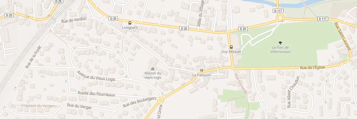Plan du 12 Rue Marcel Girard à Villemoisson-sur-Orge