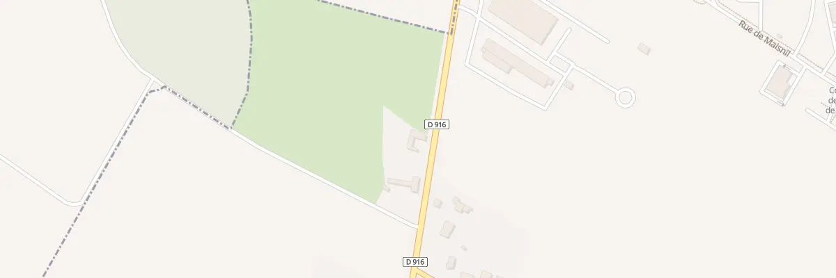 Plan du 2 Rte Nationale à Herlin-le-Sec