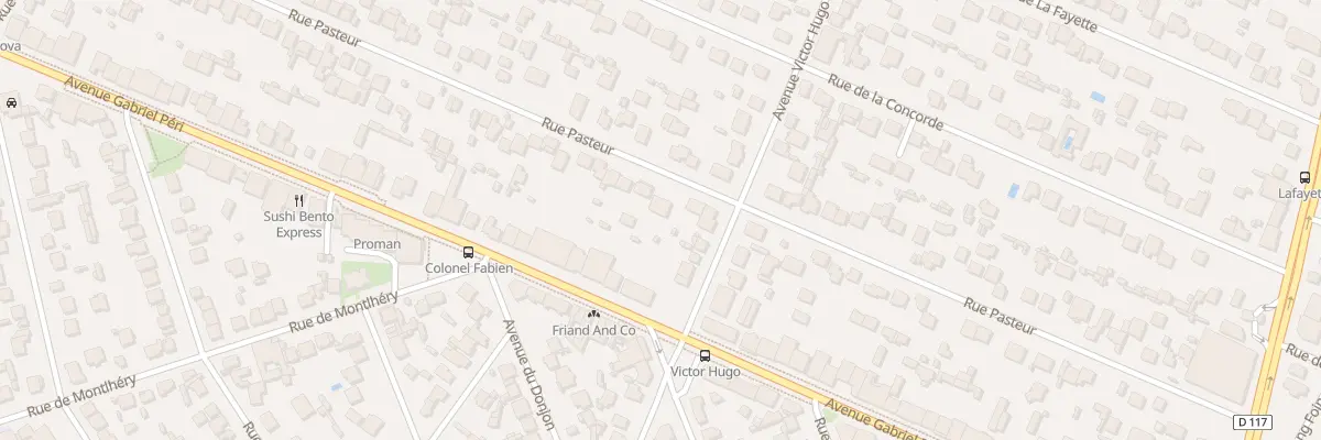 Plan du 140 Rue Pasteur à Sainte-Geneviève-des-Bois