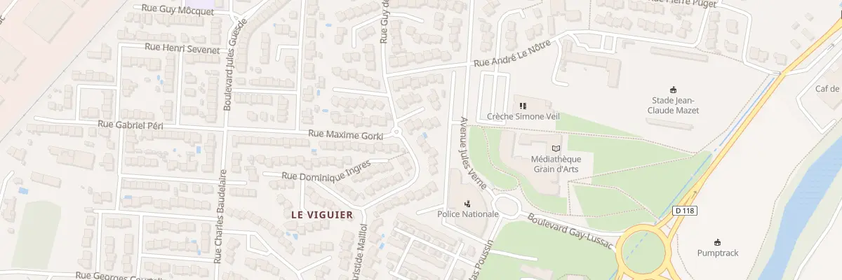 Plan du 40 Rue Henri Matisse à Carcassonne
