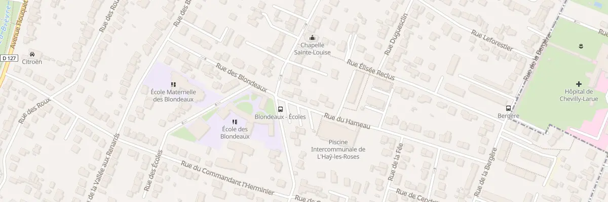 Plan du 69 Rue de Chalais à L’Haÿ-les-Roses