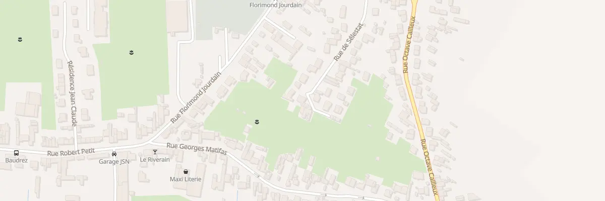 Plan du 20 Rue de Sélestat à Rivery