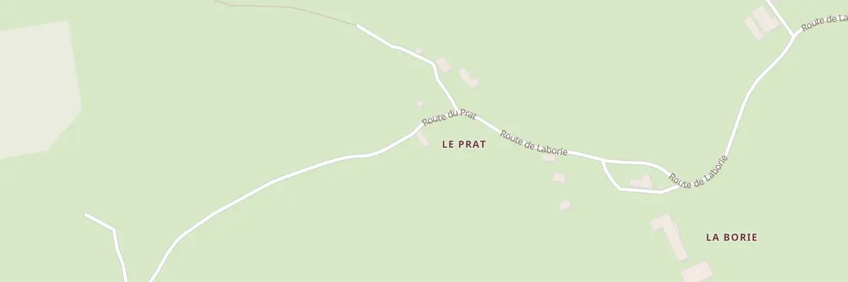 Plan du 5053 Le Prat à Sourniac